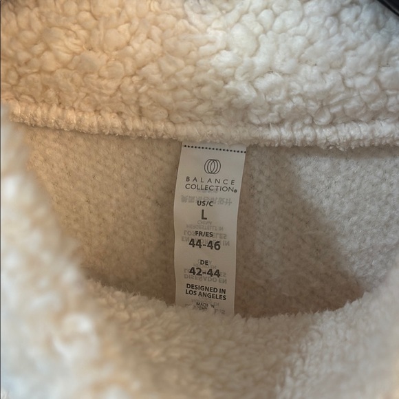 Balance Collection Cream Cowl Neck Sweater - Picture 2 of 4